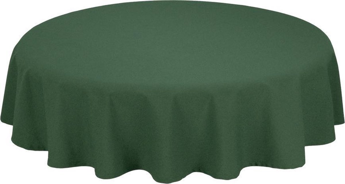 Treb Horecalinnen Tafelkleed Rond Forest Green 330cm Ø - Treb SP