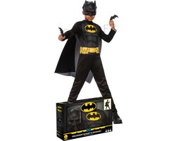 Verkleedkleding - Geschenkdoos - Batman  Black + Batarangs - 7/8jaar