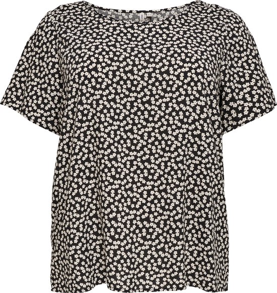 ONLY CARMAKOMA CARFIRSTLY LIFE SS TOP NOOS Dames T-shirt - Maat 5XL (50)
