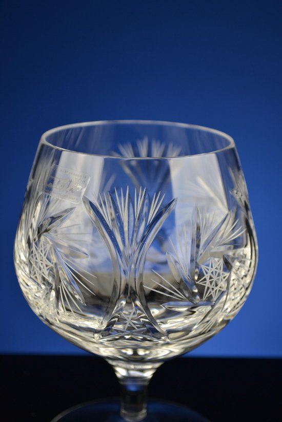 Verres à Cognac en cristal avec motif étoile | bol