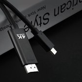 Sounix Type C naar HDMI - HDMI kabel - 1.8 meter-4K HDMI voor Macbook, ChromeBook