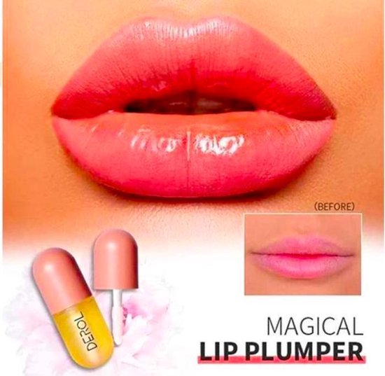 Natuurlijke lip plumper | plumping | vollere lippen in 2 min | lip vergroter| lip maximizer | gember extract & vitamine E
