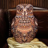 3D Owl Aida Borduurpakket Panna