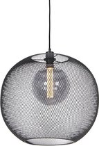 QAZQA mesh_ball - Hanglamp - 1 lichts - Ø 50 cm - Zwart