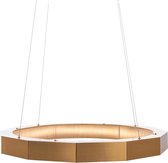 Hanglamp rond goud/glas (r-000SP39493)