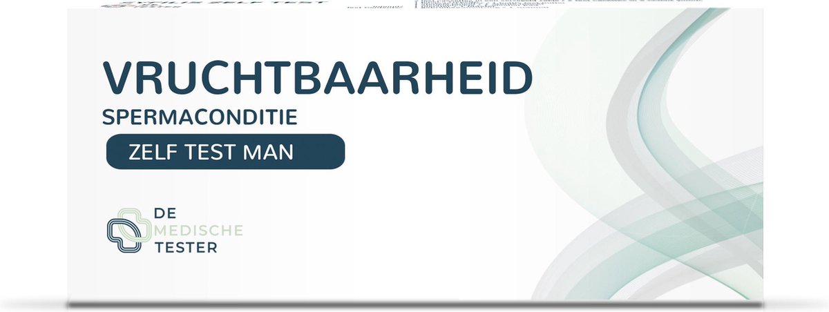 De Medische Tester - Mannelijke Vruchtbaarheidstest - 2 stuks