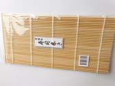 sushi matje - 22 x 24 cm - bamboe - 2 stuks