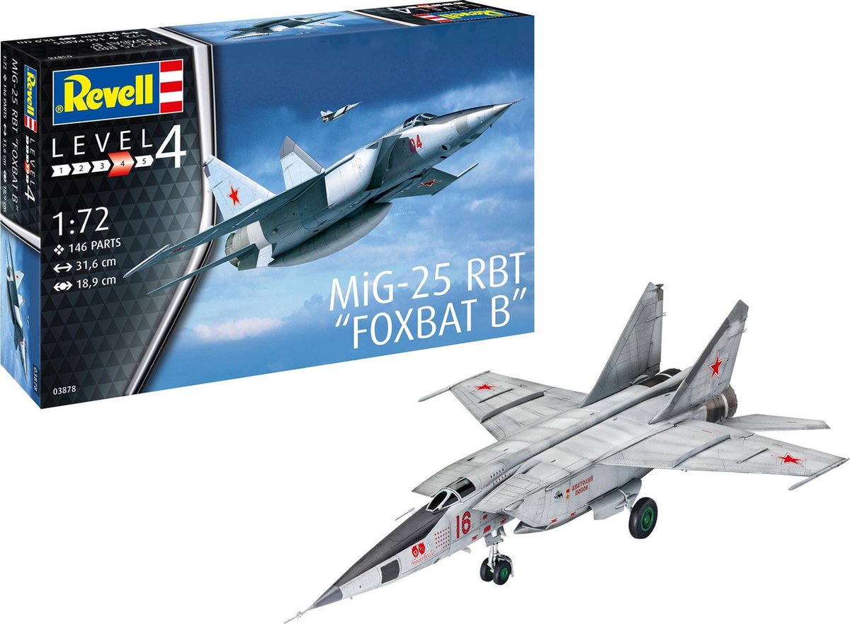 Revell - MiG-25 RBT Boxbat B ( 03878 )