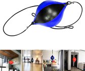 Boksball-boksen-boxbal-speedball-ftinessball-bokszak-boxbag-bokstraining-fitness-gym-reflex-kleur blauw