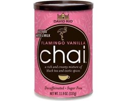 David Rio Chai Tea Latte Flamingo Vanilla Decaf - cafeïne- en suikervrij
