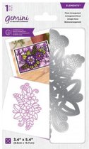Gemini Layered Engraving Elements snijmal - Floral Arrangement