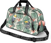 Oh My Pop - Toekan - Sporttas dames - Multi colour - Lengte 51cm