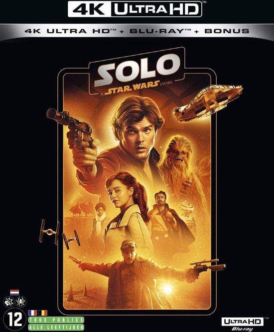 Solo - A Star Wars Story (4K Ultra HD Blu-ray) (Import geen NL