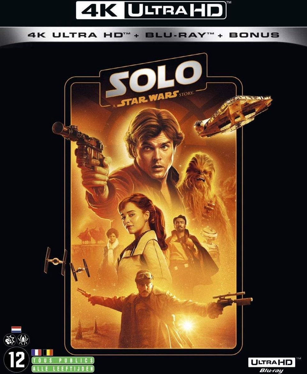 Solo: A Star Wars Story (4K Ultra HD Blu-ray) (Import zonder NL)-