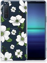 Coque Téléphone pour Sony Xperia 5II Case Cover Cornouiller Fleurs
