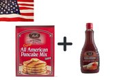 Mississipi Belle USA Pancake Mix + Maple Syrup -  Combi