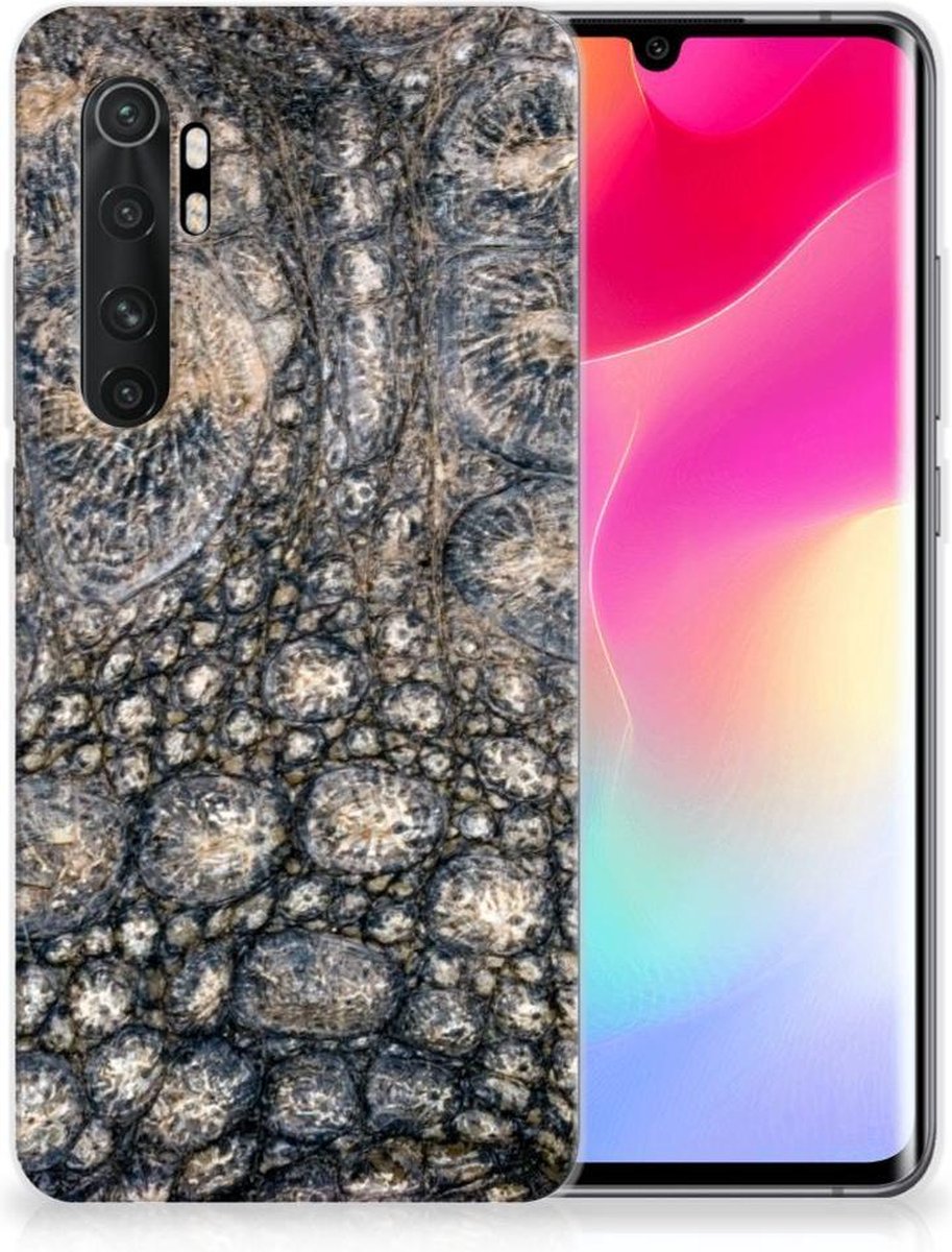Xiaomi Mi Note 10 Lite TPU Hoesje Krokodillenprint