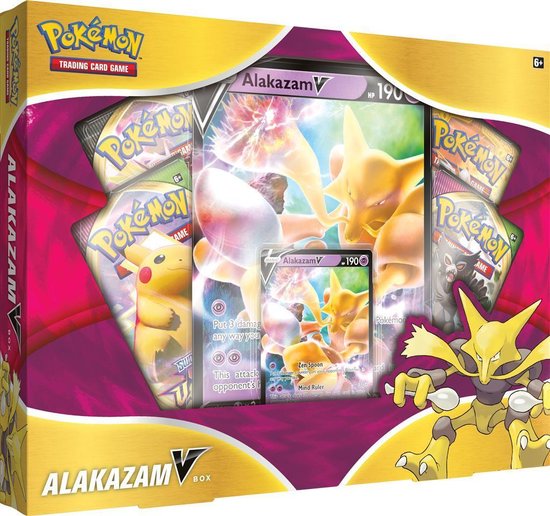 Pokemon Kaarten - Pokémon TCG Alakazam V Box
