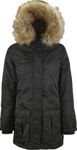 Senvi Women's Parka - Water & Winddicht - Maat S - Kleur Zwart