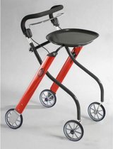 Trust Care Let's Go Indoor | Rollator | Rood/grafiet