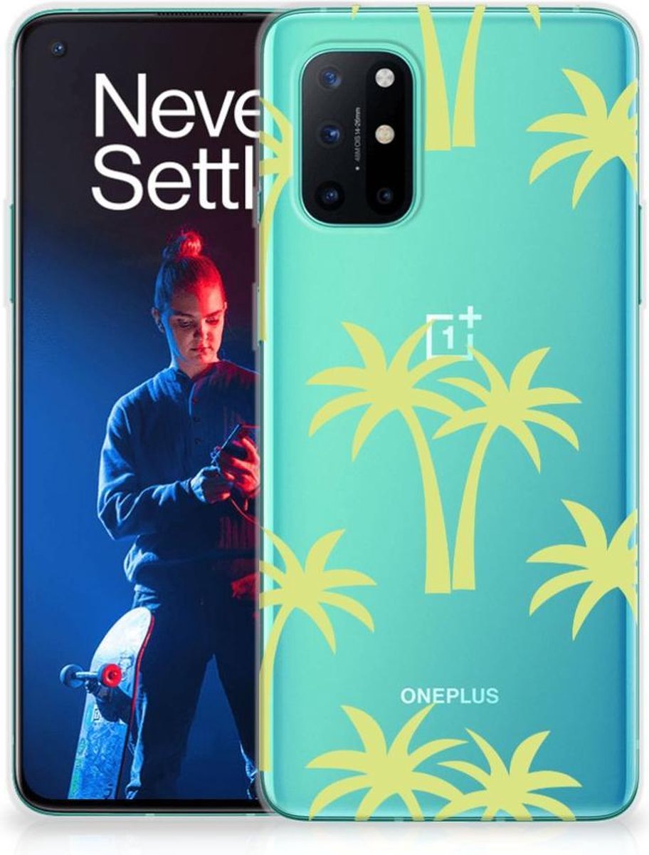 TPU Hoesje voor OnePlus 8T TPU Case Palmtrees