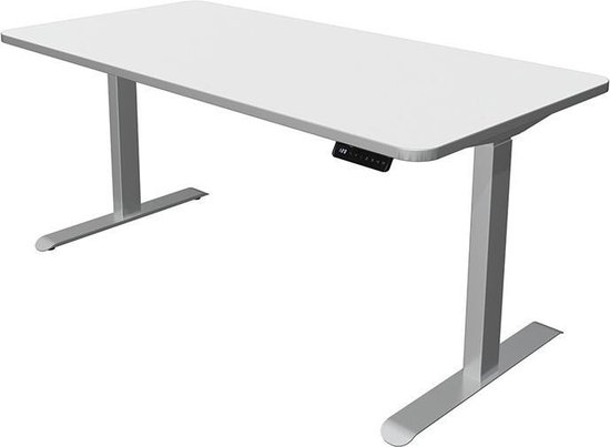 Zit sta bureau Move-3 premium wit 160x80cm