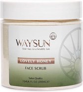 Waysun® - Lovely Honey Face Scrub - Gezichtsreinigingsmiddel - Scrub - Face wash - Gezichtsverzorging mannen - Bodyscrub - BodyScrubs - scrub vrouwen - scrub vrouwen - Scrubzout - Lichaamsscrub - Scrub gezicht - Scrubs - Face wash dames