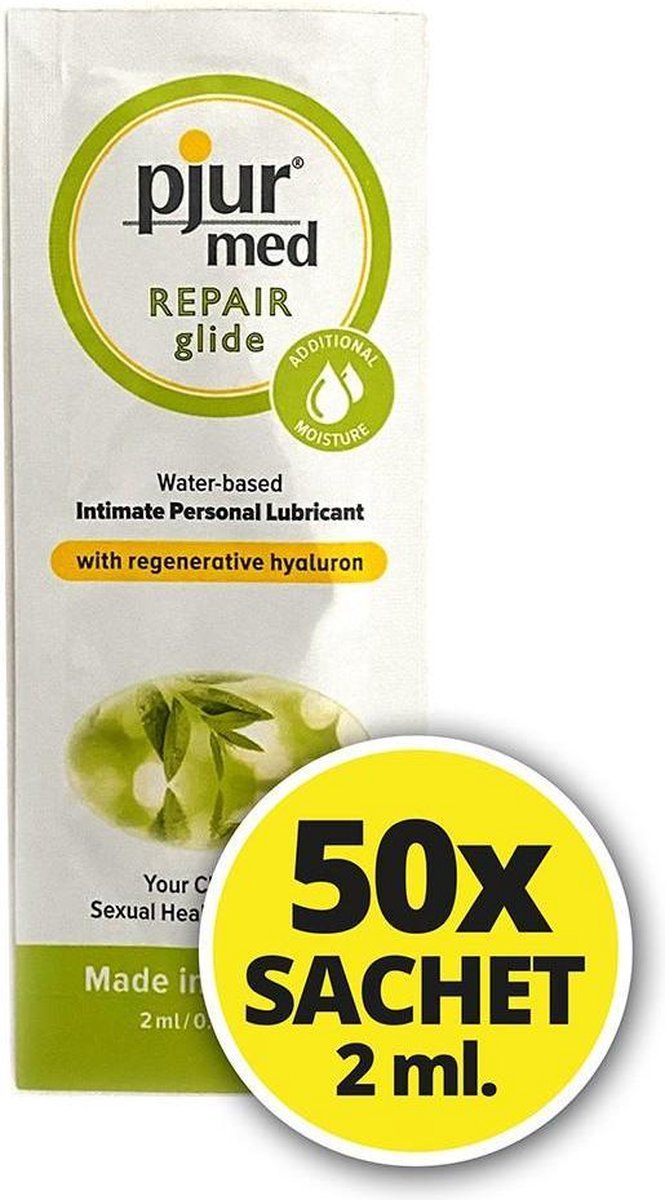 Goedkoopste Pjur Med Repair Glide 50 x 2 ml