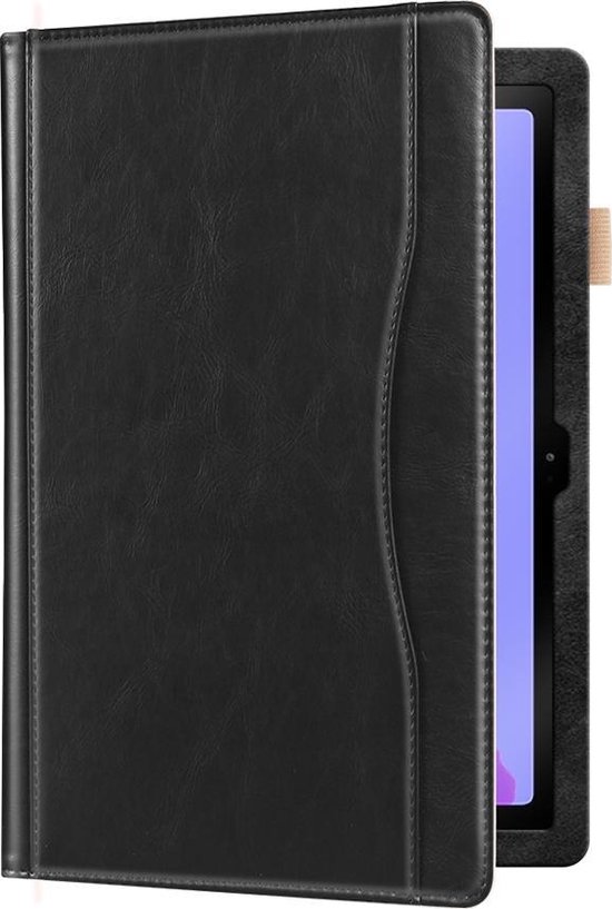 Black Leather Laptop Case - Compatible With The Acer Spin