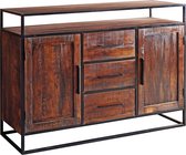 Interwonen - Dressoir Urban 2-Deurs - Acaciahout - Donkerbruin