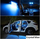 Set Voertuig Led Interieur Kaart Dome kofferbak Licht Kit Canbus Auto Verlichting voor VW Golf t/m 2015