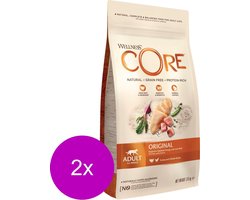 Wellness Core Grain Free Cat Original Kalkoen&Kip - Kattenvoer - 2 x 1.75 kg