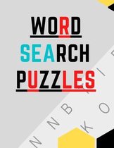 Word search Puzzles: Large print 8.5'' x 11'' - Search & Find - many topics such as