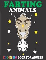 Farting Animals Coloring Book for Adults