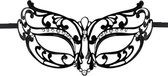 Bundle - Easytoys Fetish Collection - Easytoys Opengewerkt Masker Metaal - Zwart met glijmiddel