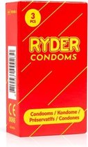 Bundle - Ryder - Ryder Condooms - 3 Stuks met glijmiddel