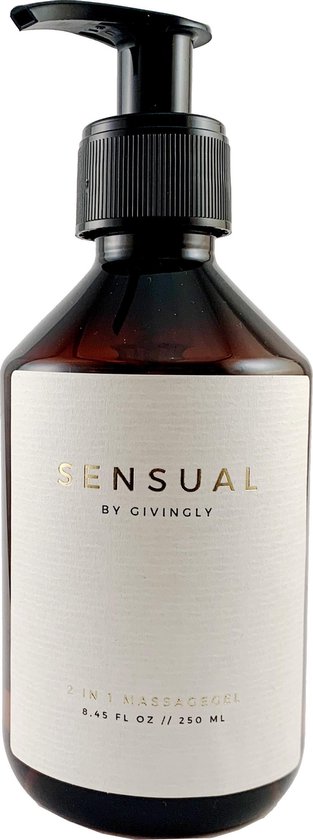 Sensual by Givingly 2 in 1 Massagegel en Glijmiddel