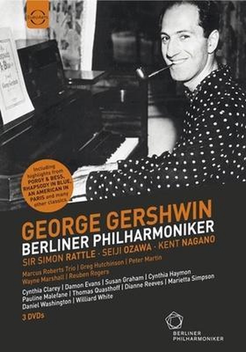 Warner Music Euroarts - Berliner Philharmoniker and George Gershwin, 3DVD DVD Klassiek