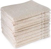 Sealion Light Handdoek 100% Katoen - Ivoor - 50x100cm - Per 10 Stuks