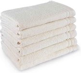 Sealion Light Handdoek Douchelaken 100% Katoen - Ivoor - 70x140cm- Per 6 Stuks