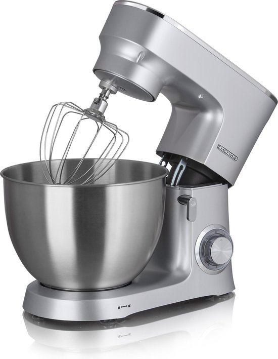 Heinrich´s HKM 8078 - keukenmachine - 1400 Watt - XXL - zilvergrijs. van Heinrich's — afbeelding 4