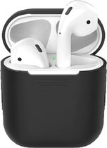 Siliconen Case Geschikt Voor Apple Airpods - Zwart