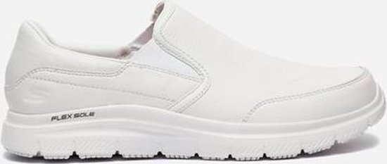 Skechers Flex Advantage werkschoenen wit - Maat 45 | bol.com
