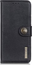 Retro zwart book case hoesje Telefoonhoesje geschikt voor Samsung Galaxy A72