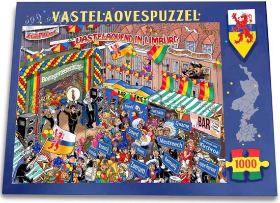De kamer schoonmaken Doe mijn best Albany Vastelaovend in Limburg / Vastenavond in Limburg Carnaval Puzzel 1000  stukjes | bol.com