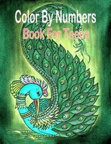 Color By Numbers Book For Teens