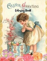 Easter Greeting Coloring Book