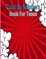 Color By Numbers Book For Teens