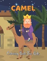 Camel Coloring Book For Kids