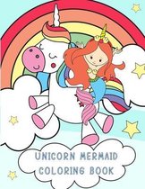 UNICORN MERMAID coloring book